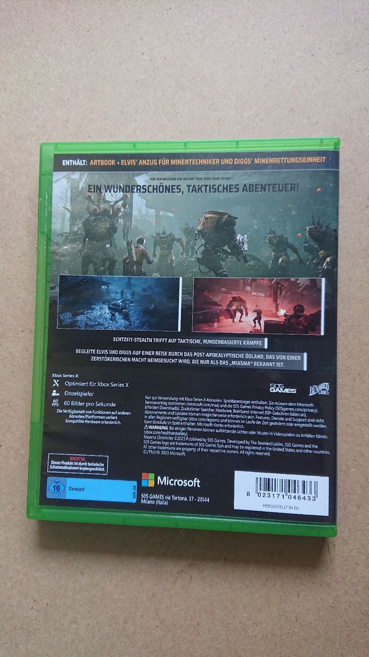 Spiele: Miasma Chronicles Xbox Series X – Gebraucht aus Chur von FreakofRarity 1