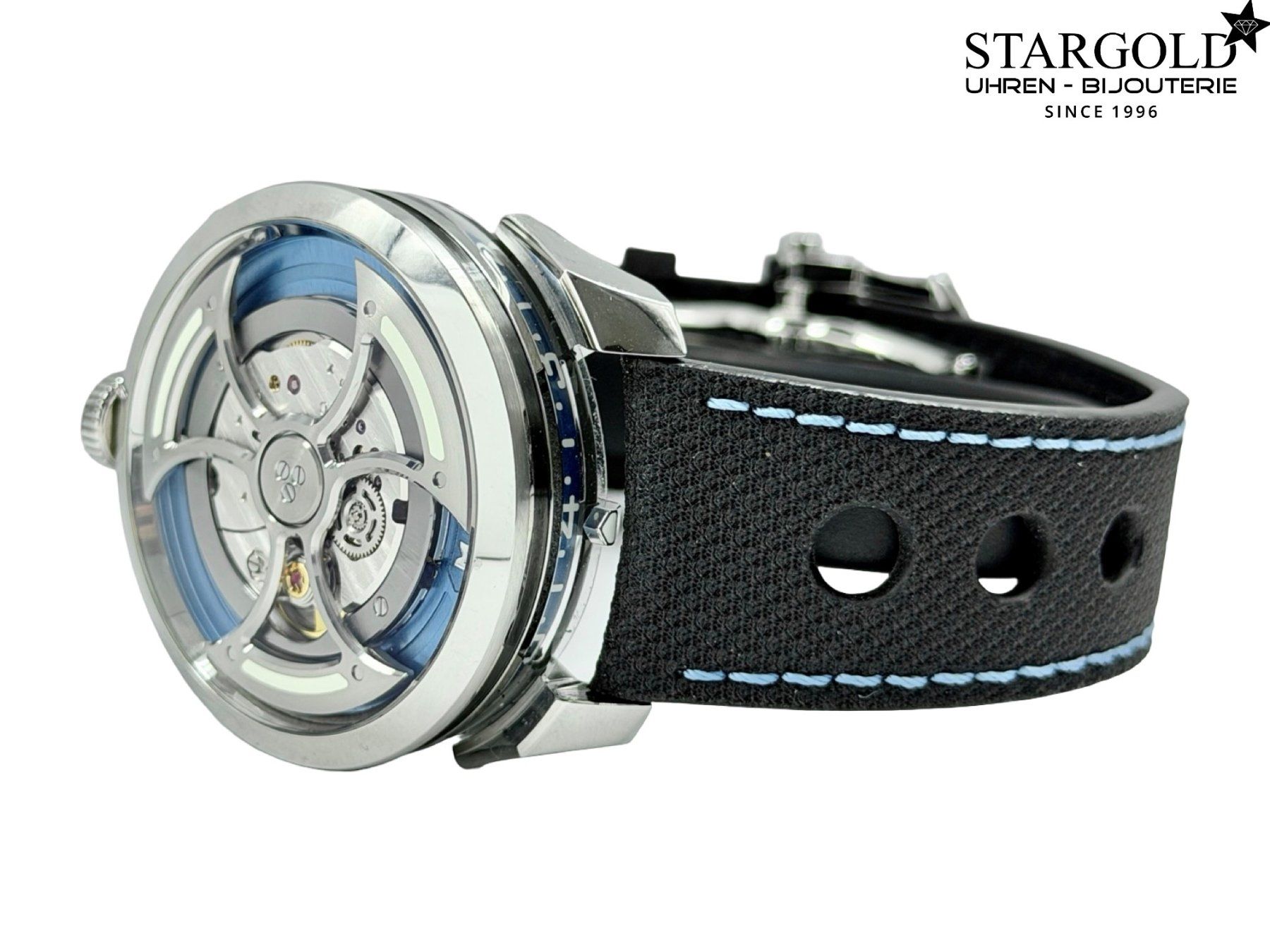 Orologi: M.A.D. Editions - Sky Blue  - M.A.D.1S – Usato da Zürich venduto da Stargold-Uhren 1