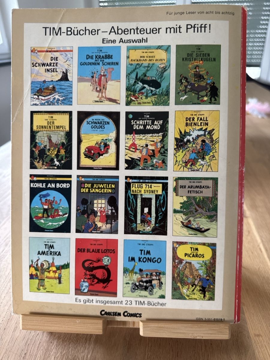Fumetti: Tim und Struppi Tim in Amerika Carlsen Comic 1982 – Usato da Kestenholz venduto da smsale23 1
