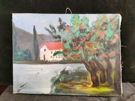 HUILE SUR TOILE SIGNÉE