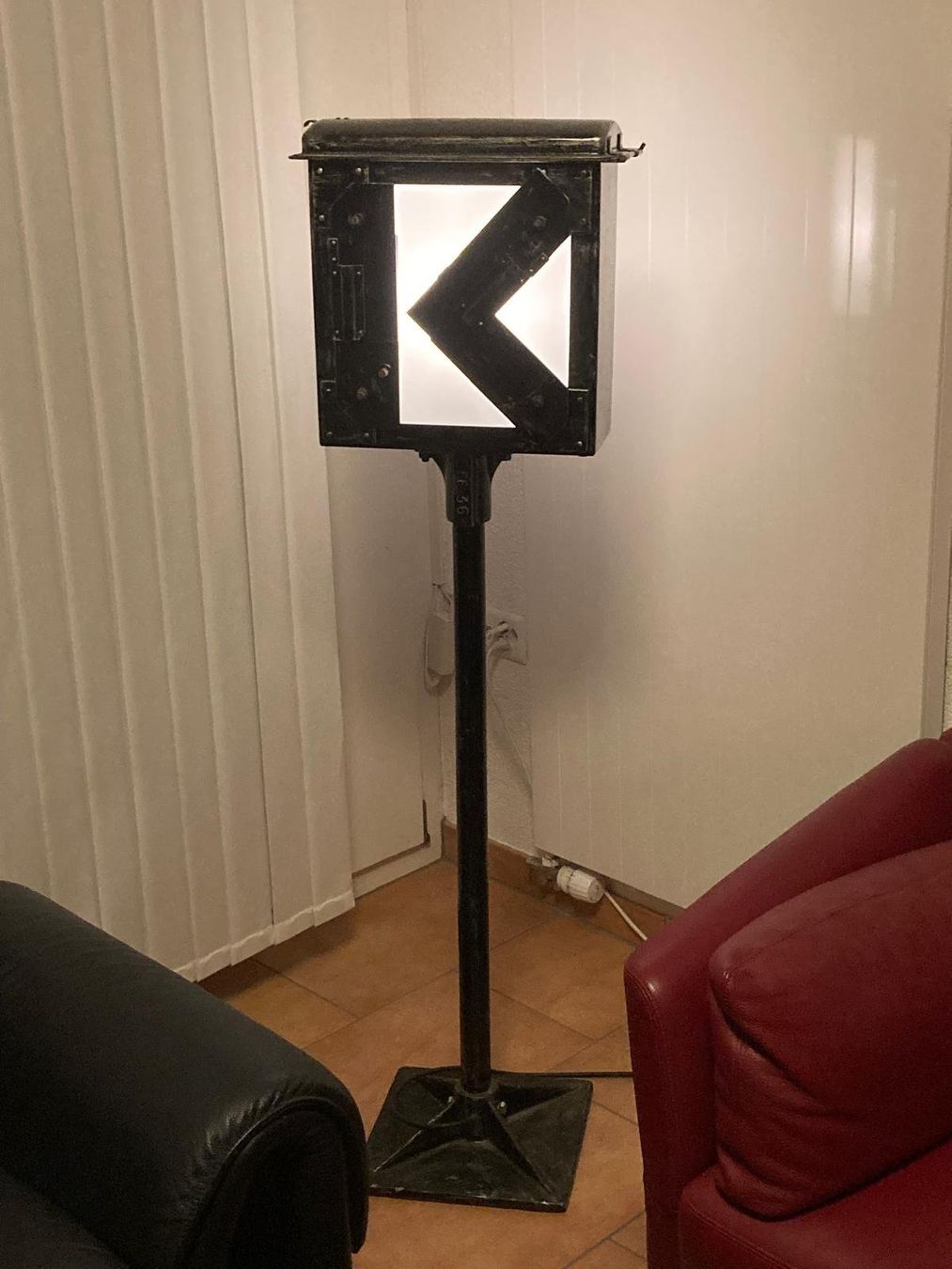 SBB/CFF/FFS Lampade: Massive SBB-Weichenlampe (Standlampe) – Usato da Thayngen venduto da Gipra 4