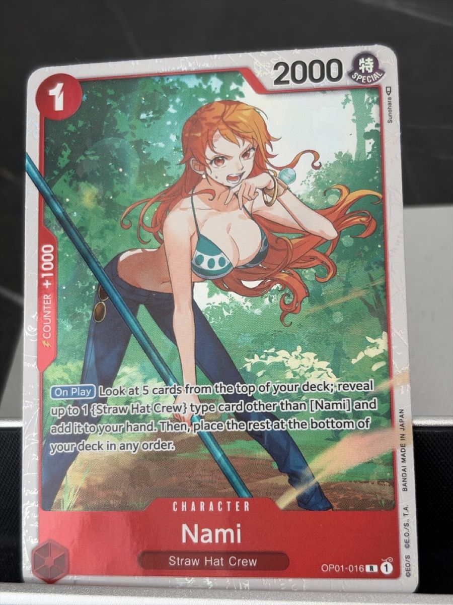 Bandai Carte collezionabili: One Piece OP01-016 Nami, Englisch – Nuovo (secondo la descrizione) da St. Gallen venduto da cambitcg