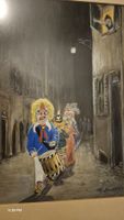 Basler Fasnacht Bild Original signiert F. Sollberger 67