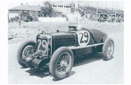 Bern  BE  -   MG K3 Magnette Rennwagen am Grnd Prix  um 1934