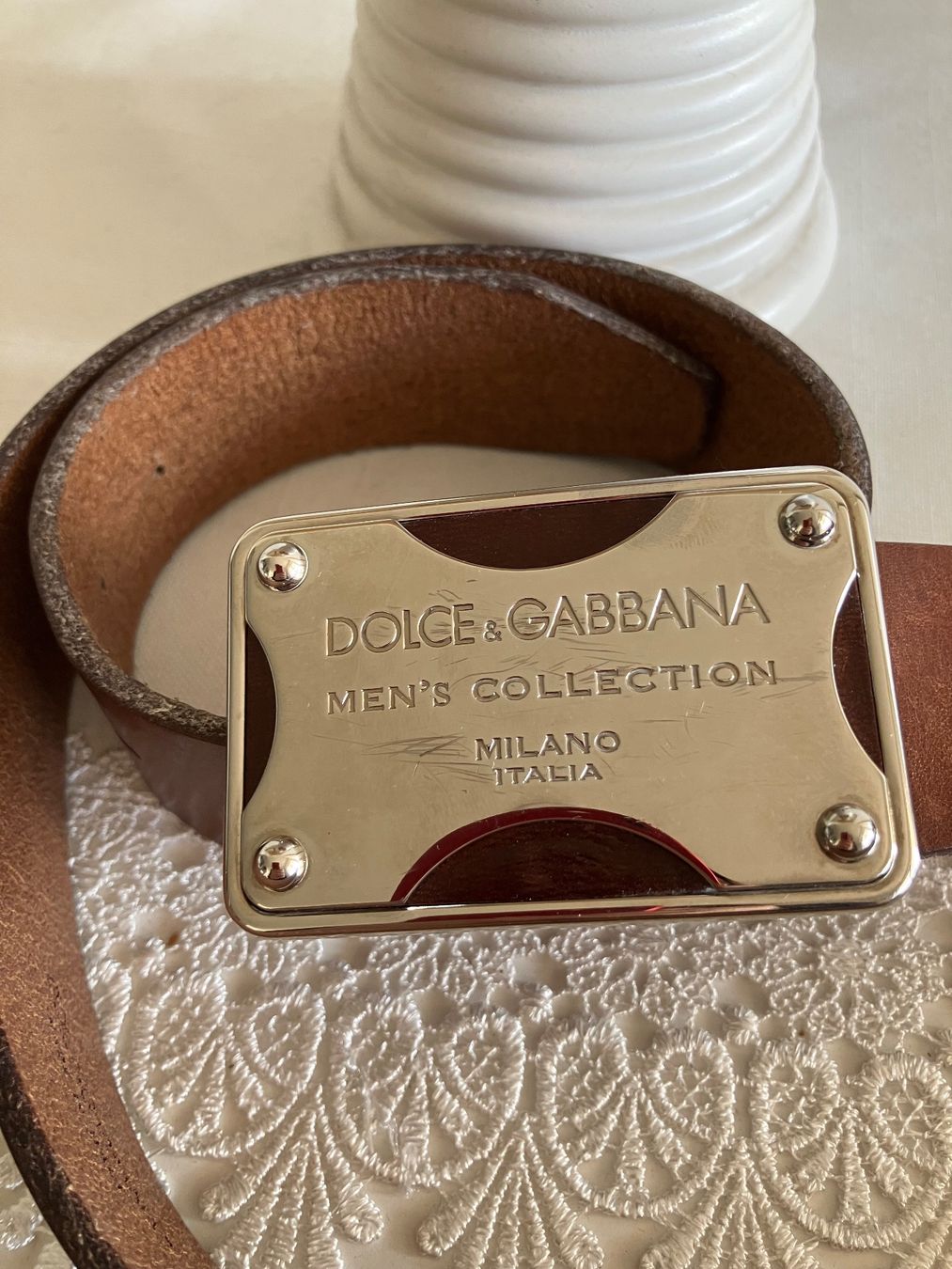 Dolce & Gabbana Cinture: DOLCE&GABBANA ceinture – Usato da Clarens venduto da Piluka