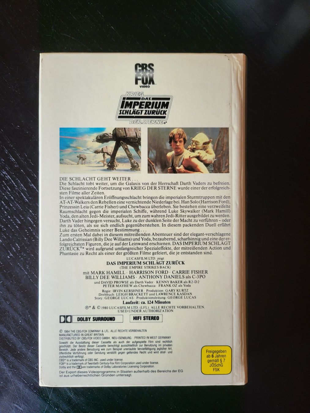 Tutti i VHS: Star Wars Trilogy Original Box Set VHS von 1986 – Usato da Lichtensteig venduto da ThreeHeroes 2