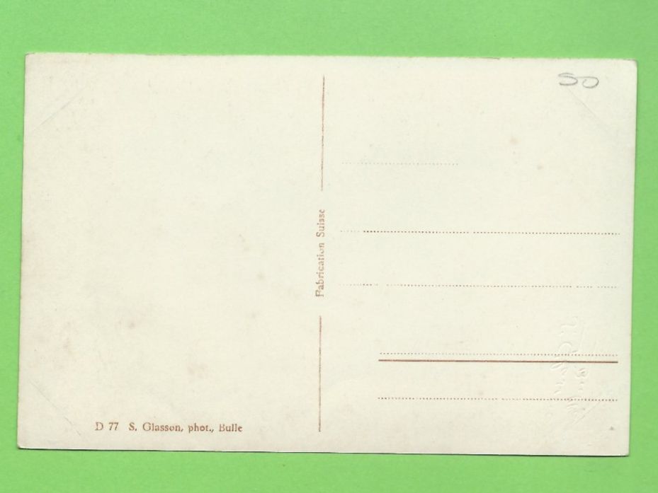 Cartoline postali: Gruyères l'Entrée – Usato da Zürich venduto da t24_de 1