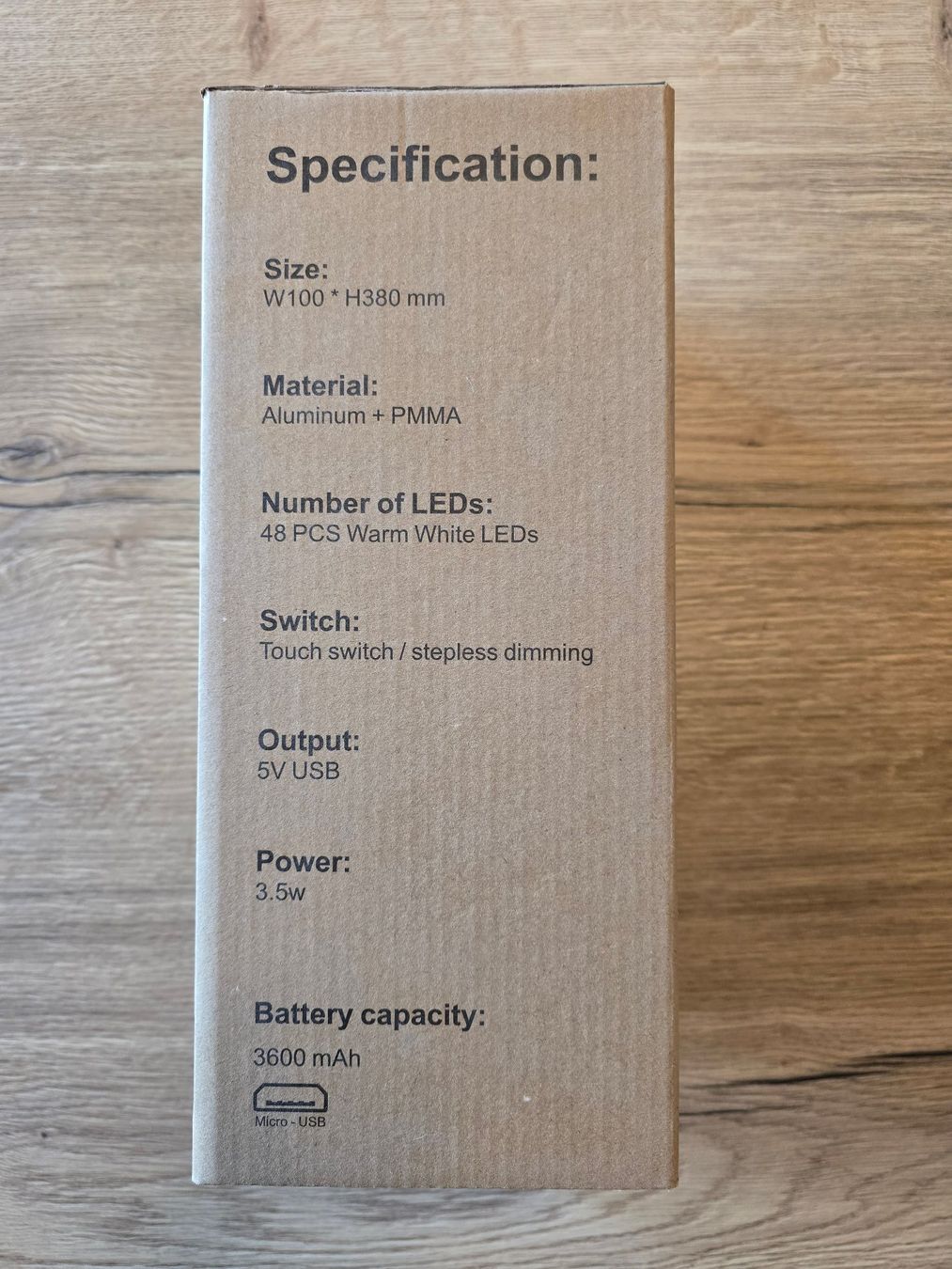 Lampade: LED Tischlampe – Nuovo e nell'imballaggio originale da Walzenhausen venduto da spark20 5