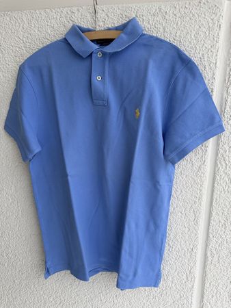 Polo Ralph Lauren Poloshirt blau Slim Fit Herren Shirt