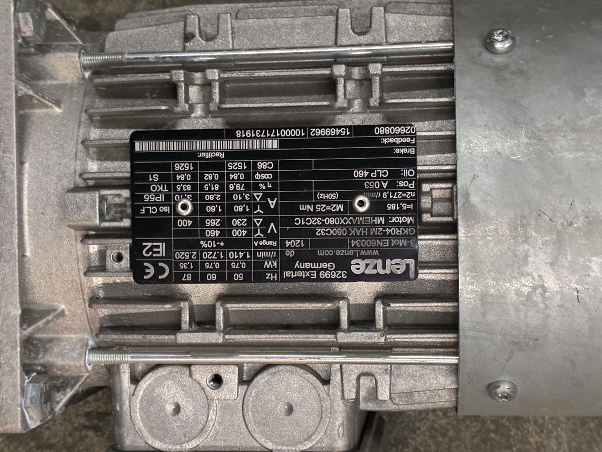 Motori: Moteur électrique Lenze. – Usato da Sévaz venduto da noah_2711 2