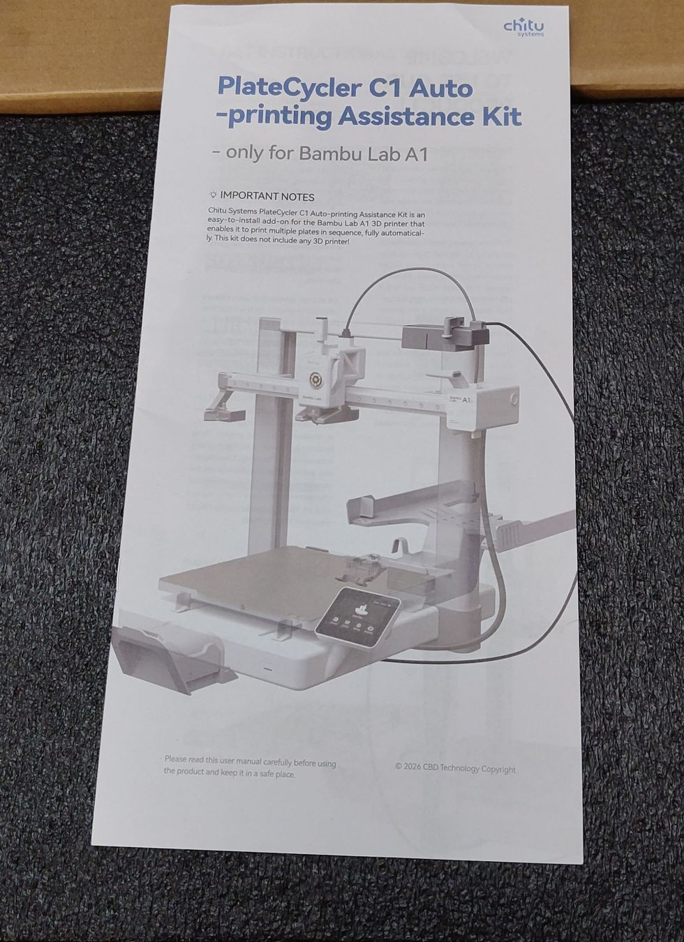 Bambu Lab Stampanti 3D: Chitu Systems PlateCycler C1 for Bambu Lab A1 – Nuovo (secondo la descrizione) da Winterthur venduto da ike_n667 1