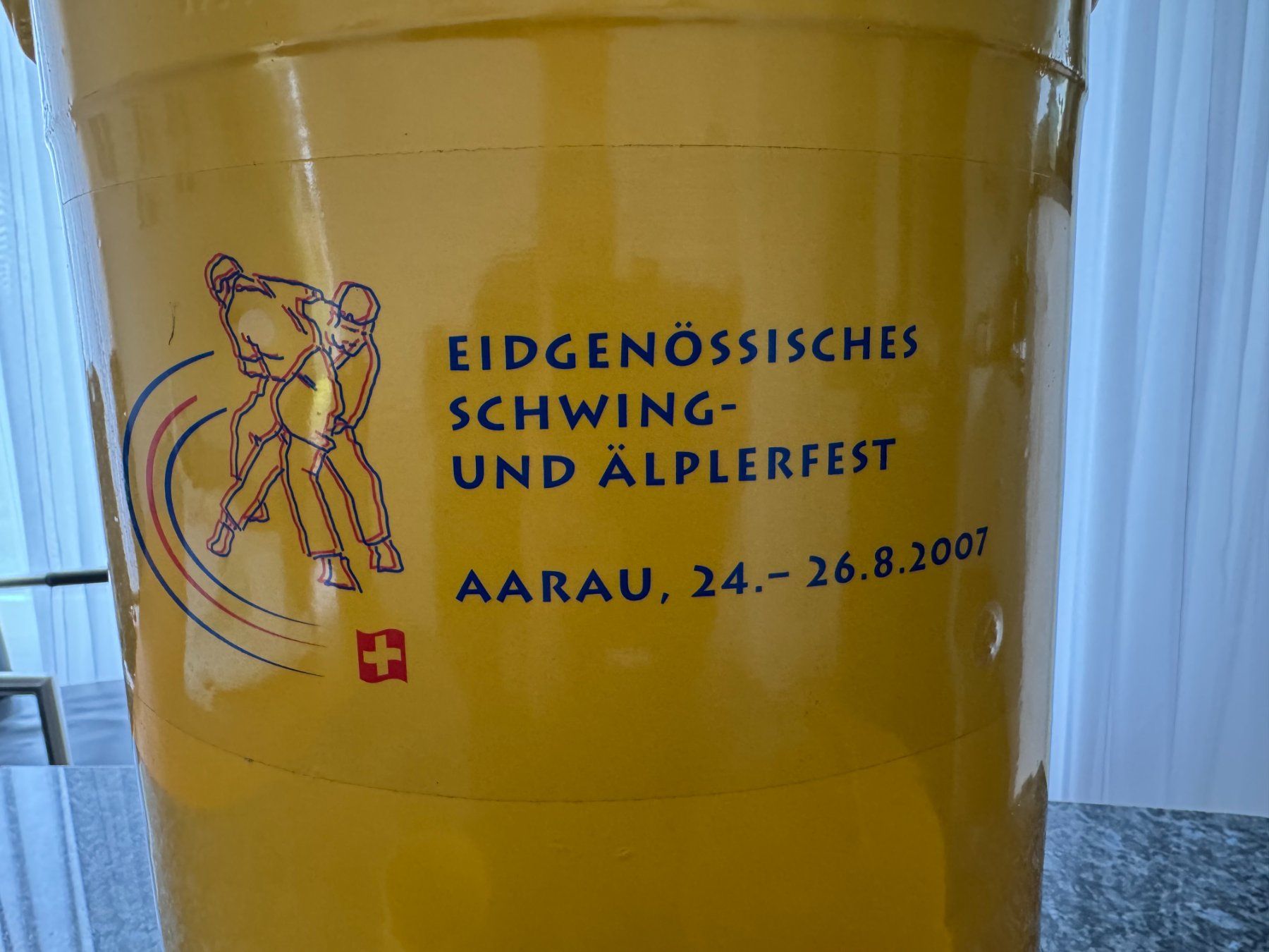 Tutte le decorazioni: Eidg. Schwingfest 2007 - Original Milckanne – Usato da Laufenburg venduto da Hochjoch 1