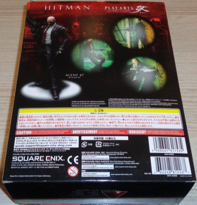 Statuette: Play Arts Figur: Hitman Absolution – Usato da Thun venduto da Gameparadise 1