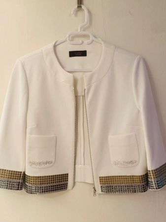 Exkl. Mantel/Jacke Gr.40 Latramoda neu Boutique gold Blazer