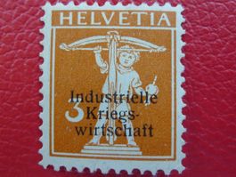Industrielle Kriegswirtschaft Nr.1 ** postfrisch, Kat: 350.-