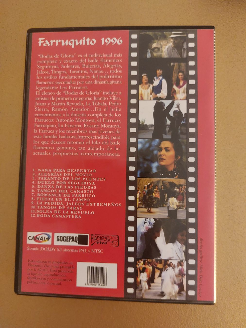 Tutti i DVDs: Flamenco Tanz Farruquito 1996 DVD – Usato da Basel venduto da kon_wz8r 1