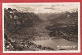 Blick von Schrina-Hochruck gegen Walenstadt und Seeztal 1936