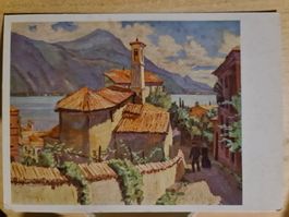 Ansichtskarte: Südländische Landschaft