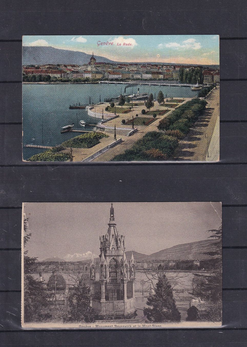 Cartoline postali: Cartes postale GENEVE   circulées – Usato da Nyon venduto da an54 3