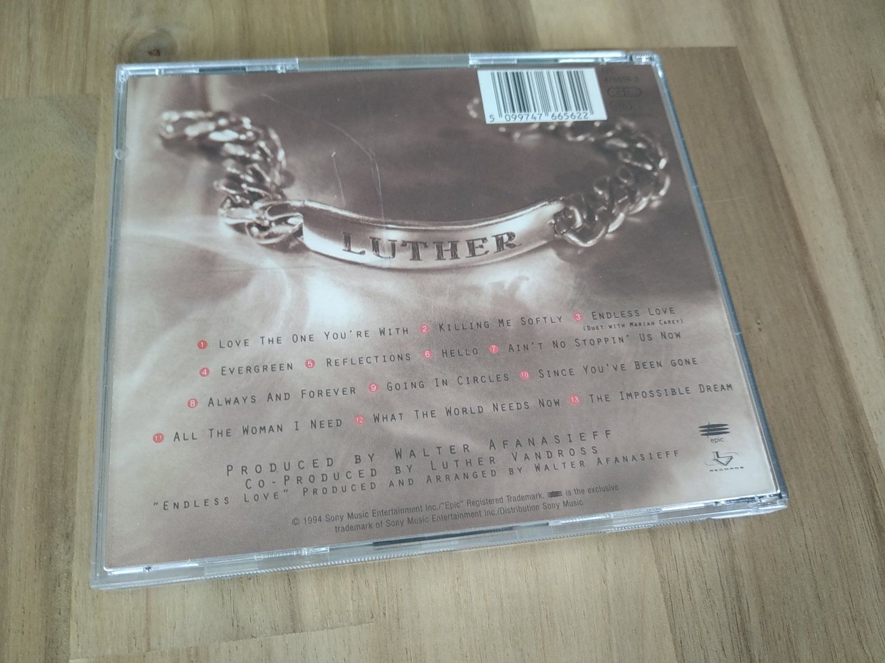 CDs: Luther Vandross – Gebraucht aus Olten von prusik02 2