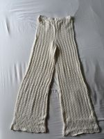 Hosen gehäkelt weiss, Grösse S
