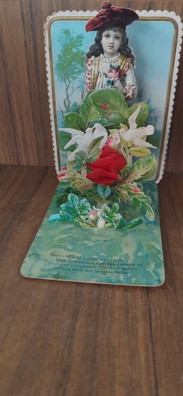 Cartoline postali: Ansichtskarte 3 D antik Nr.3 – Usato da Mörschwil venduto da lindaswunderkiste 3