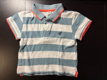 Gestreiftes Poloshirt, Gr. 86, Baby