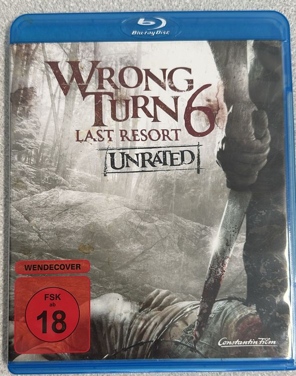 WRONG TURN 6 LAST RESORT UNRATED BLURAY Kaufen auf Ricardo