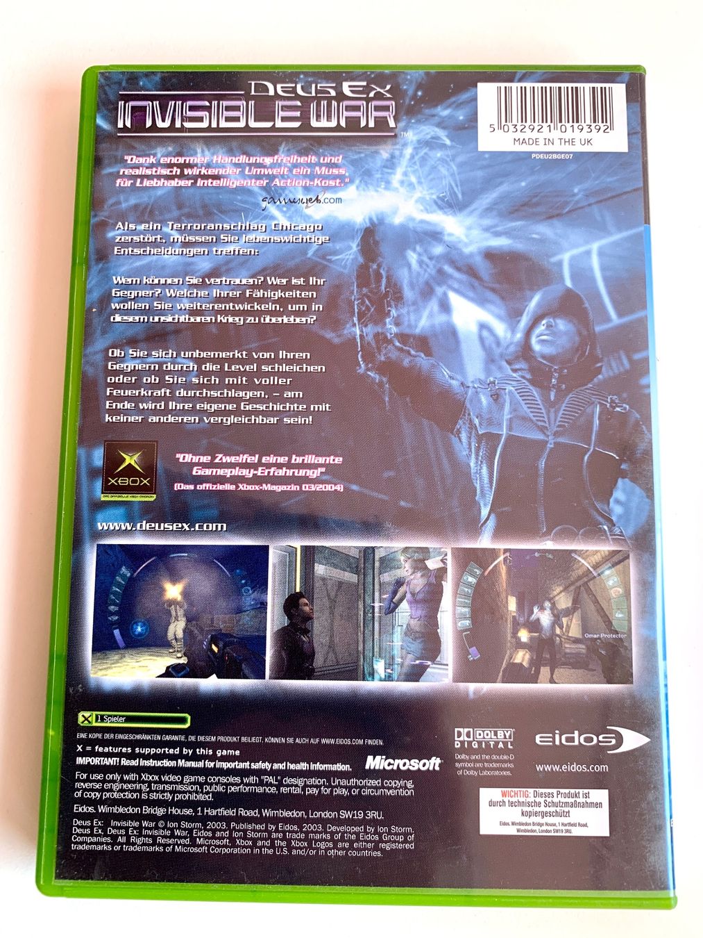 Microsoft Giochi: XBOX: Deus Ex - Invisible War – Usato da Kaiseraugst venduto da Marsupower 1