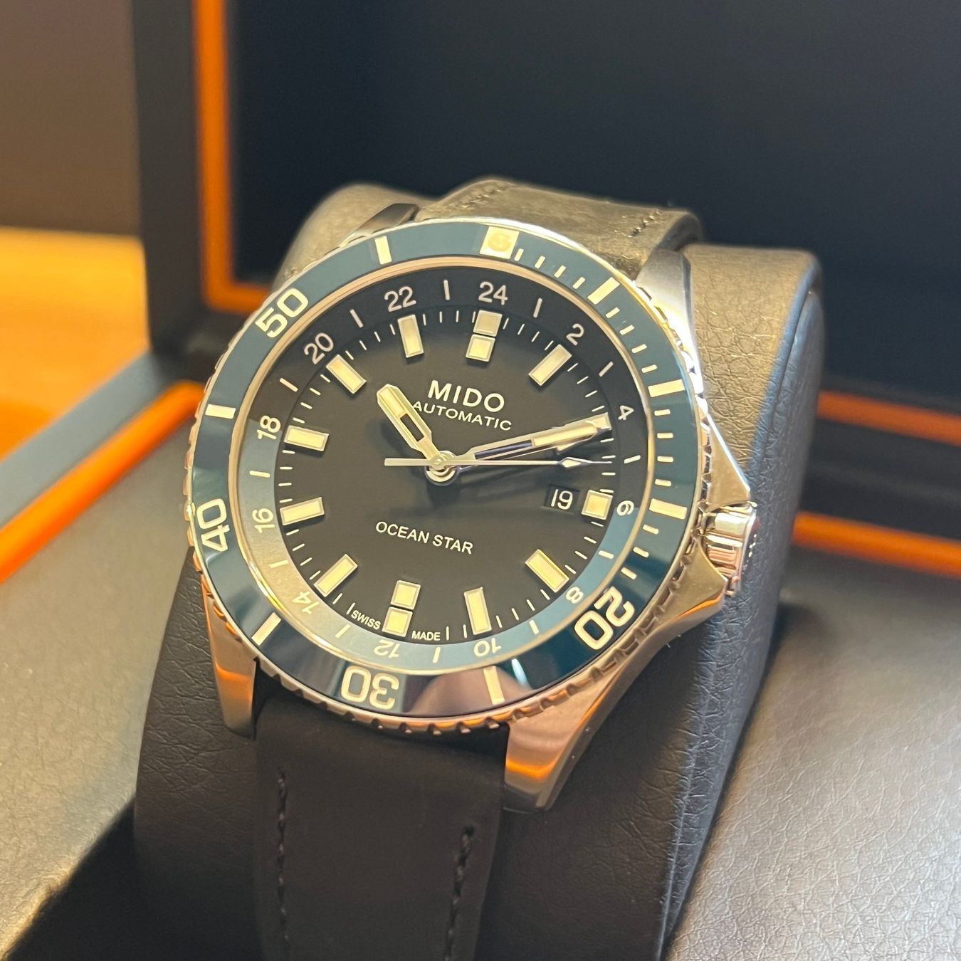 Mido Orologi: Mido Ocean Star GMT Full Set M026629A – Usato da Carouge GE venduto da Watchaser 2