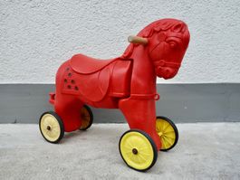 Vintage Rutscher Pferd RÖSSLI HÜ