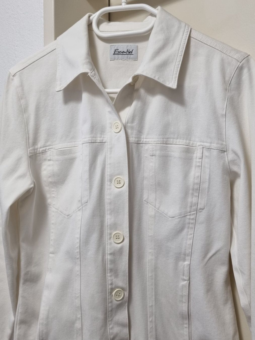 Giacche: Jacke , Jeans Jacke Gr.S weiss – Nuovo (secondo la descrizione) da geroldswil venduto da Gumball1 2