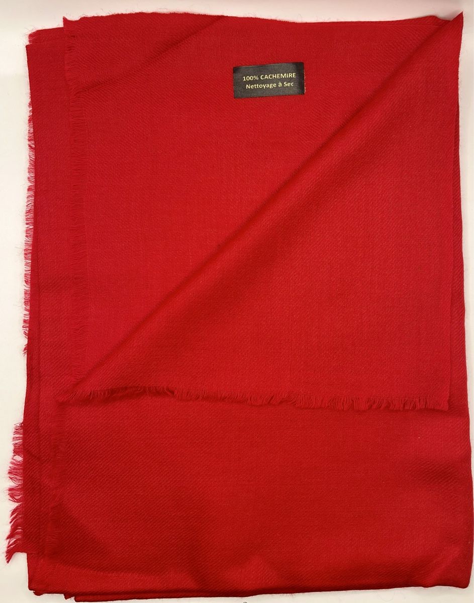 Foulard & Sciarpe: Châle 100% Cachemire, chaux et doux, hiver – Nuovo e nell'imballaggio originale da Coffrane venduto da Luxary_16 6