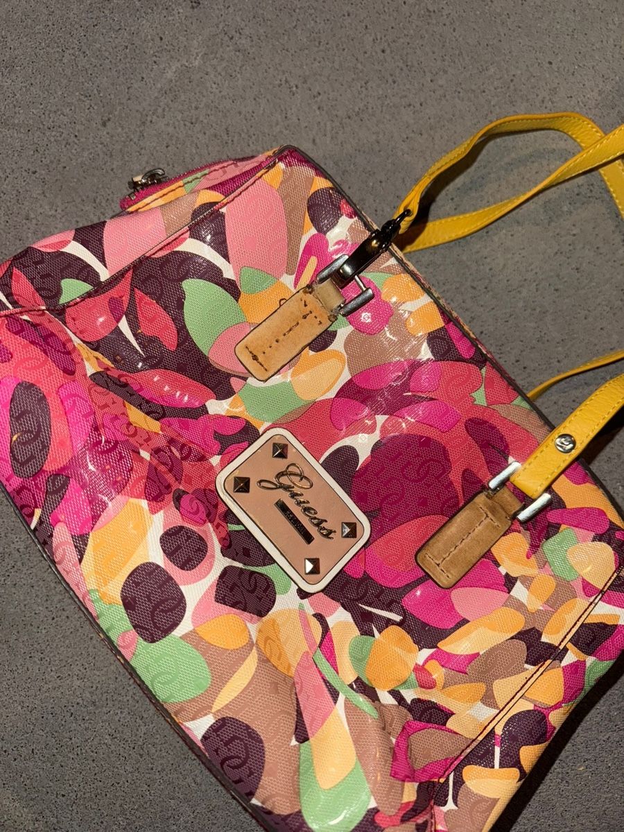 Guess Borse da donna: vintage guess bag multicolour – Usato da Oberhofen Thun'see venduto da 61archive 2