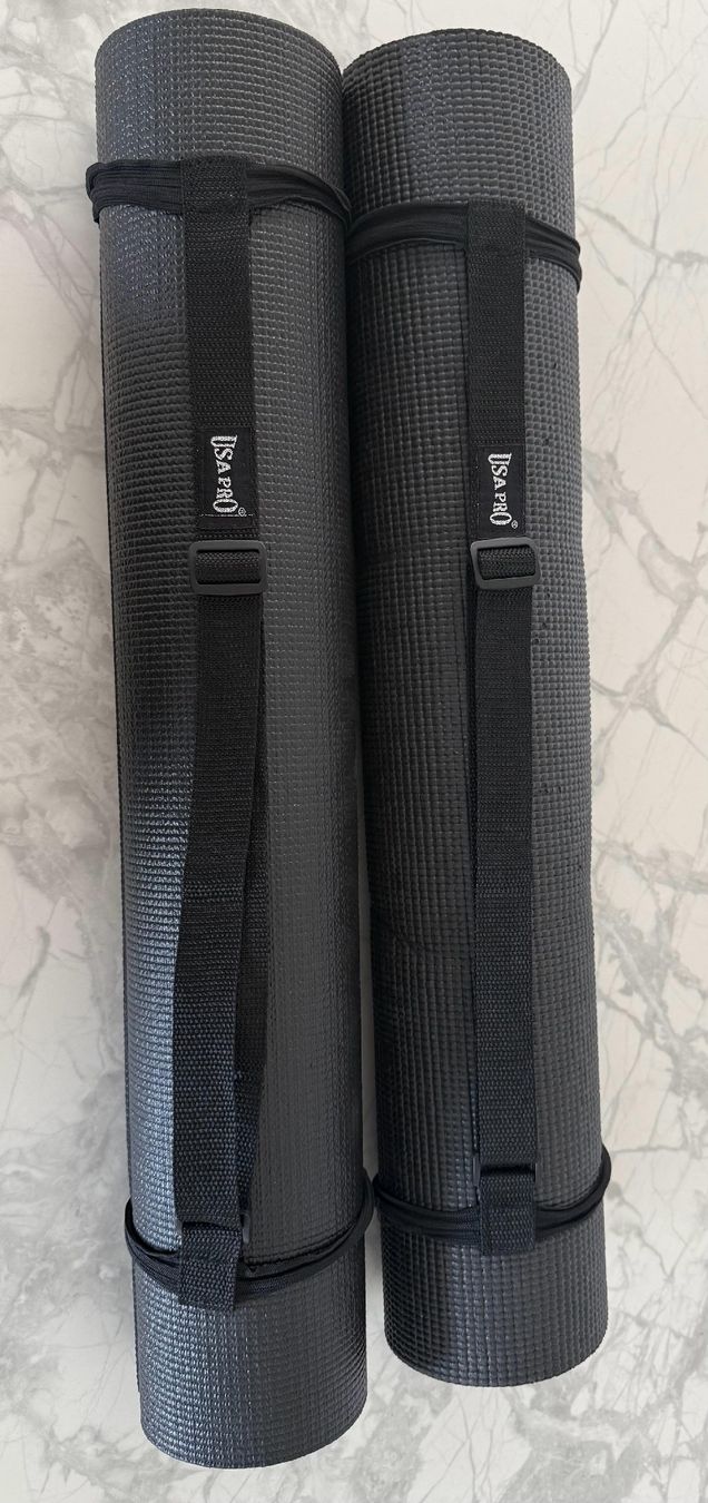 Tappetini fitness: 2 Fitness Matten mit Tragegurt – Usato da Au SG venduto da kenobi14 1