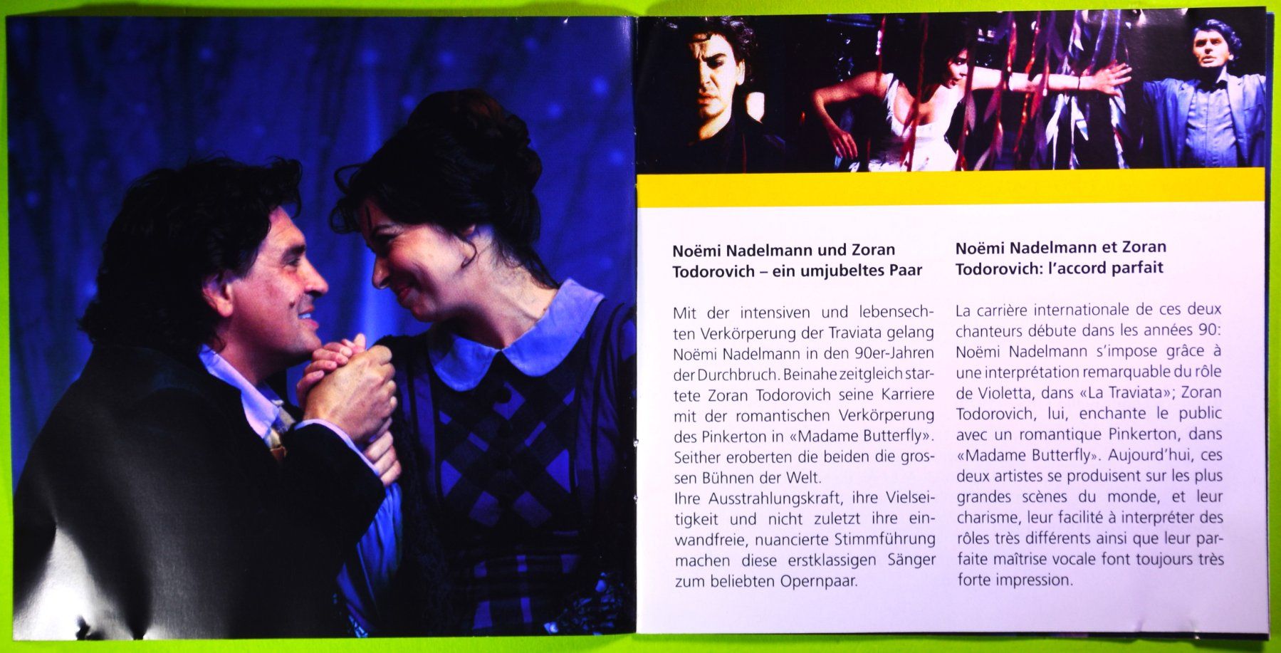 CD: NOËMI NADELMANN & ZORAN TODOROVICH  /  POSTFINANCE CLASSICS – Nuovo (secondo la descrizione) da Luzern venduto da piro12 3