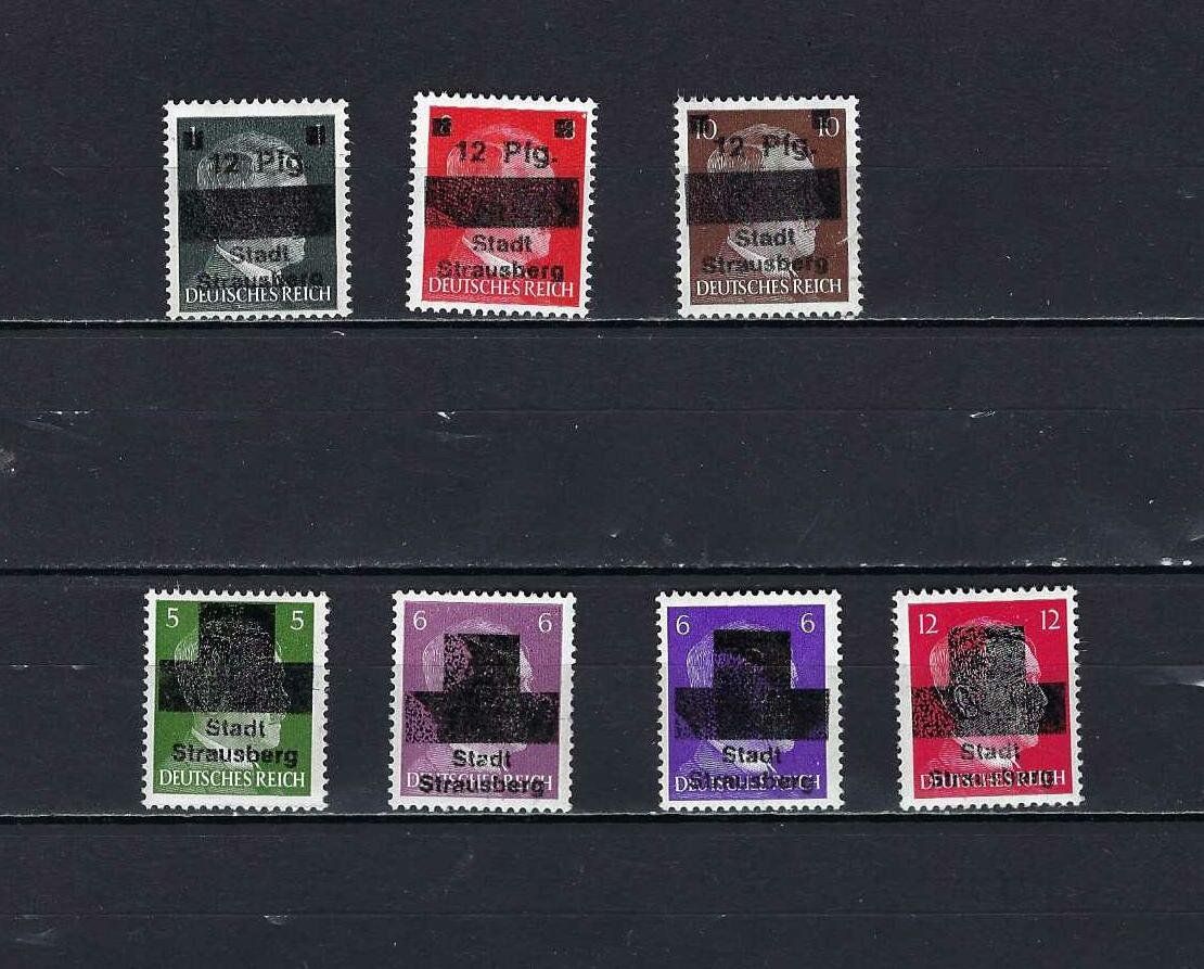 Tutti i francobolli: WKII Lokalausgabe Strausberg ** – Nuovo e nell'imballaggio originale da Altstätten SG venduto da Nandodax