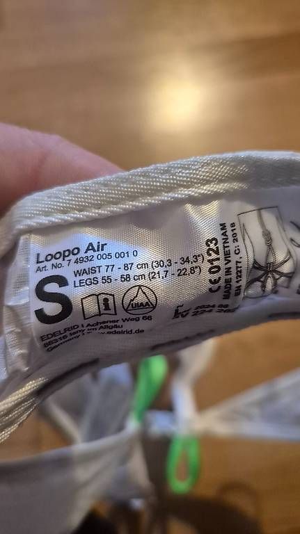 Kletterausrüstungen: Neues Klettergurt Edelrid Loopo Air  – Neu und originalverpackt aus Erstfeld von Guz93 1