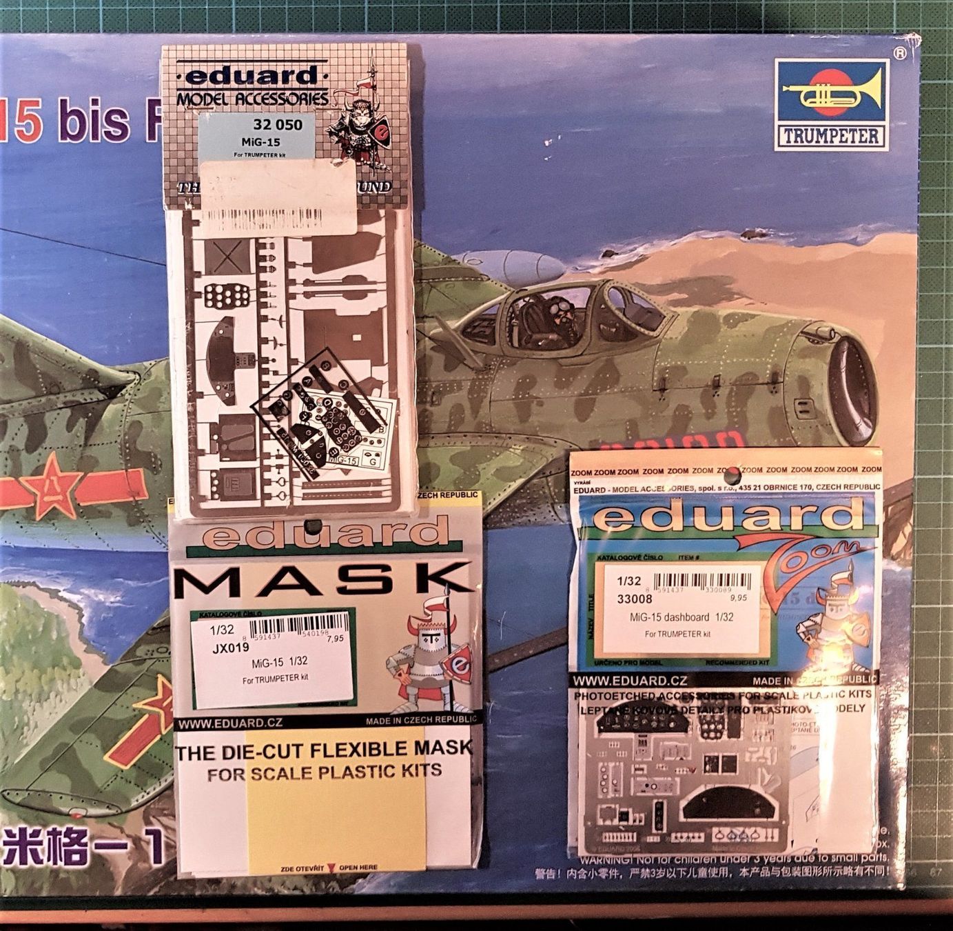 Kit di modellismo & Modellini statici: JET Mikojan-Gurewitsch MIG-15,  1:32 – Nuovo (secondo la descrizione) da Abtwil  SG venduto da Relluem1 3