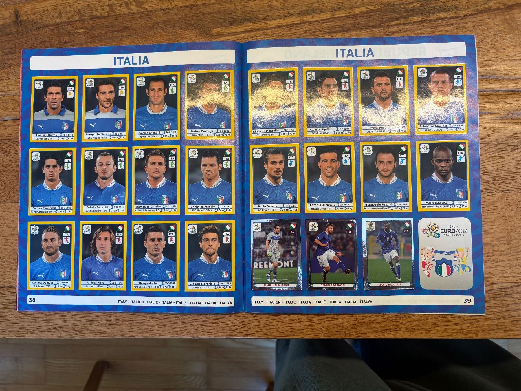 Panini Carte collezionabili: Panini Euro 2012 Komplett – Usato da Zürich venduto da lin_2f6p 5
