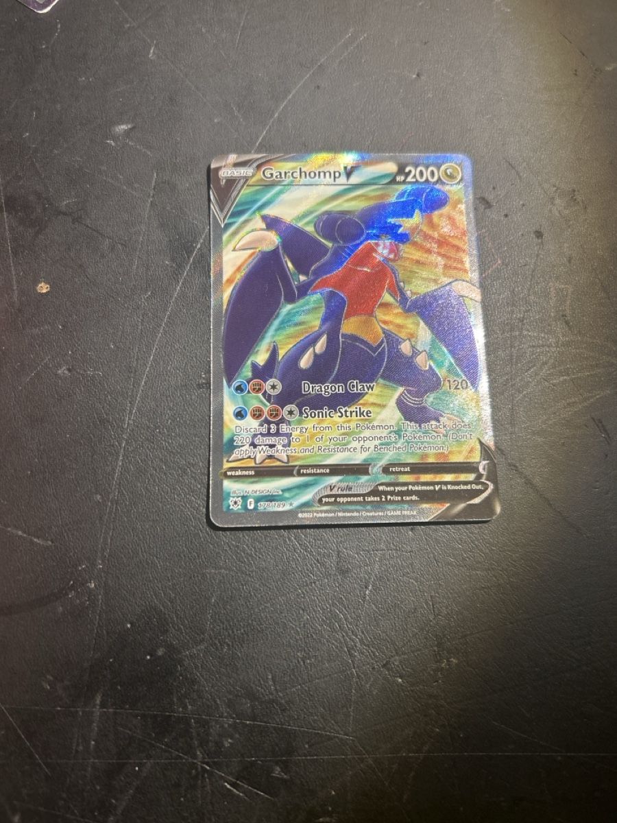 Pokémon Carte collezionabili: Garchomp V (178/189) – Usato da Emmenbrücke venduto da anisla