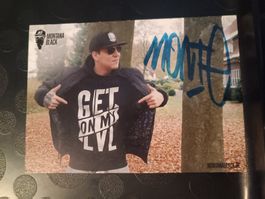 Monte / MontanaBlack - handsignierte Autogrammkarte