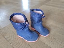 Warme gefütterte Winterstiefel Gr. 24