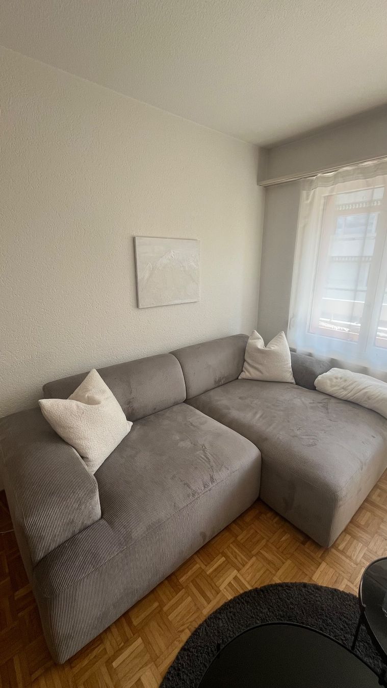 Micasa Divani: Praktisch neu: Micasa Rachida Ecksofa (Taupe) – Usato da Thalwil venduto da nathaliebue01 4