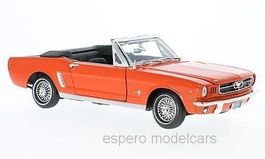 Ford Mustang I Convertible 1964-1966 orange      1:18