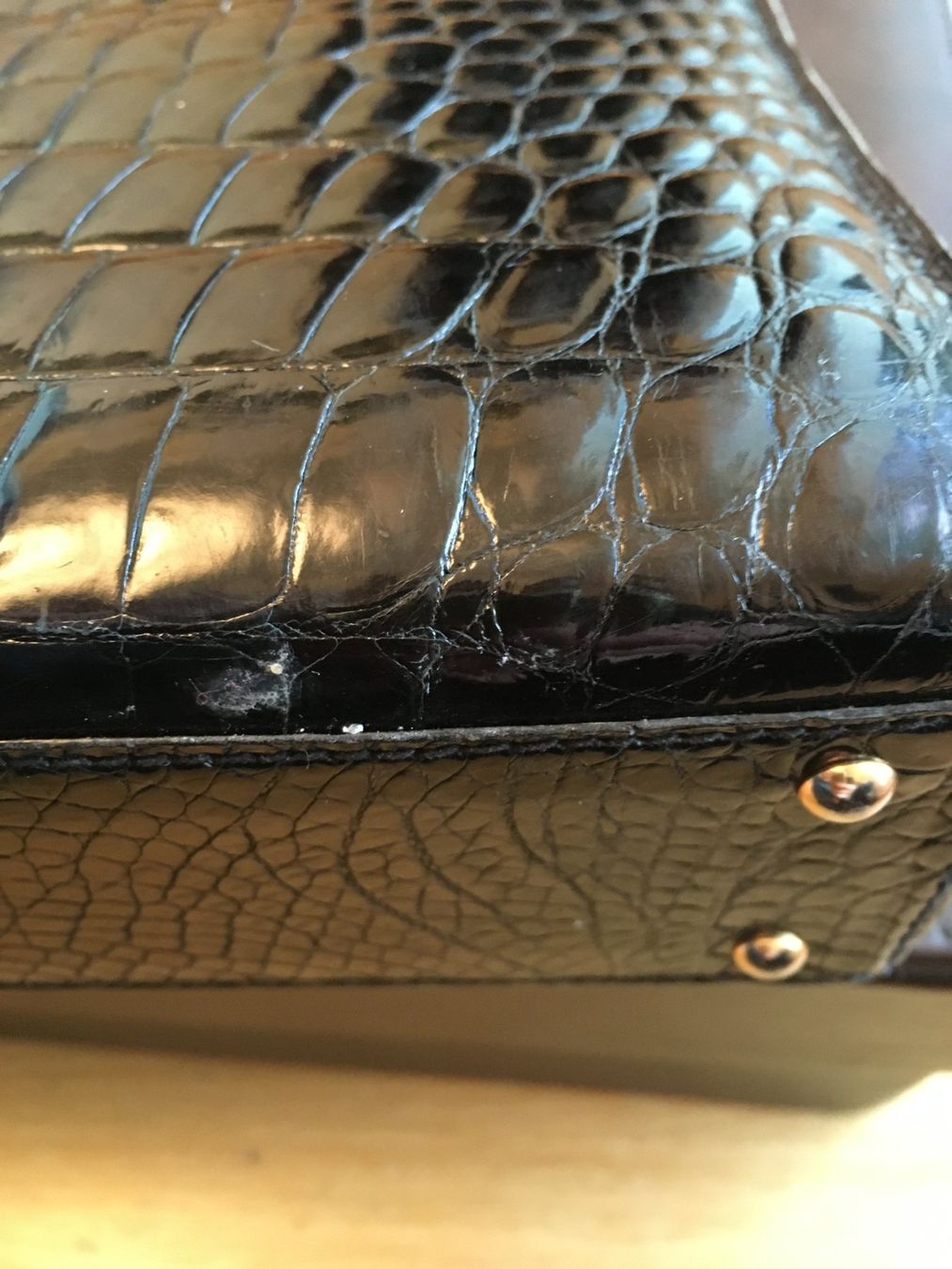Borse da donna: Sac a main veritable crocodile Excellent etat – Usato da Prangins venduto da pad2424 8