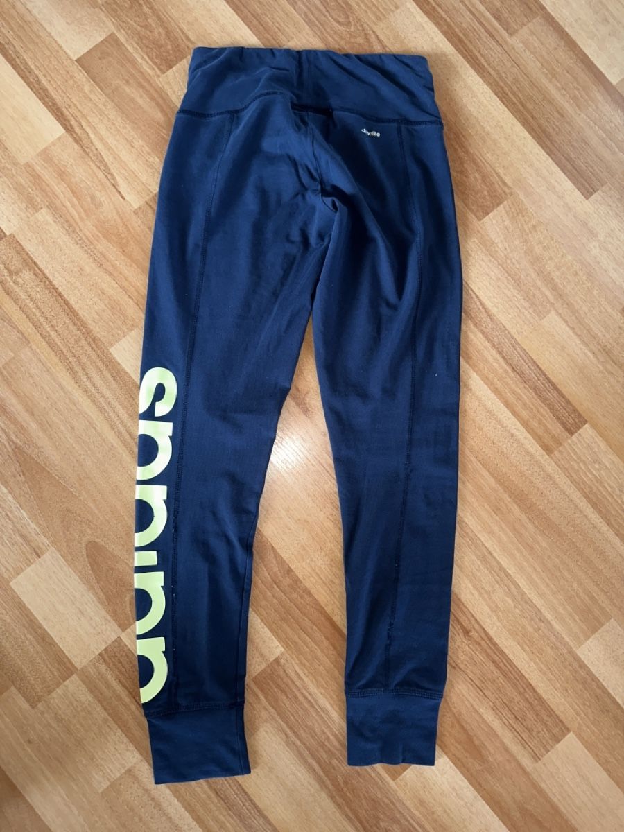 Adidas Leggings: Adidas Leggins blau einfache Bundweite 31 cm – Usato da Wald AR venduto da sar_x867 1