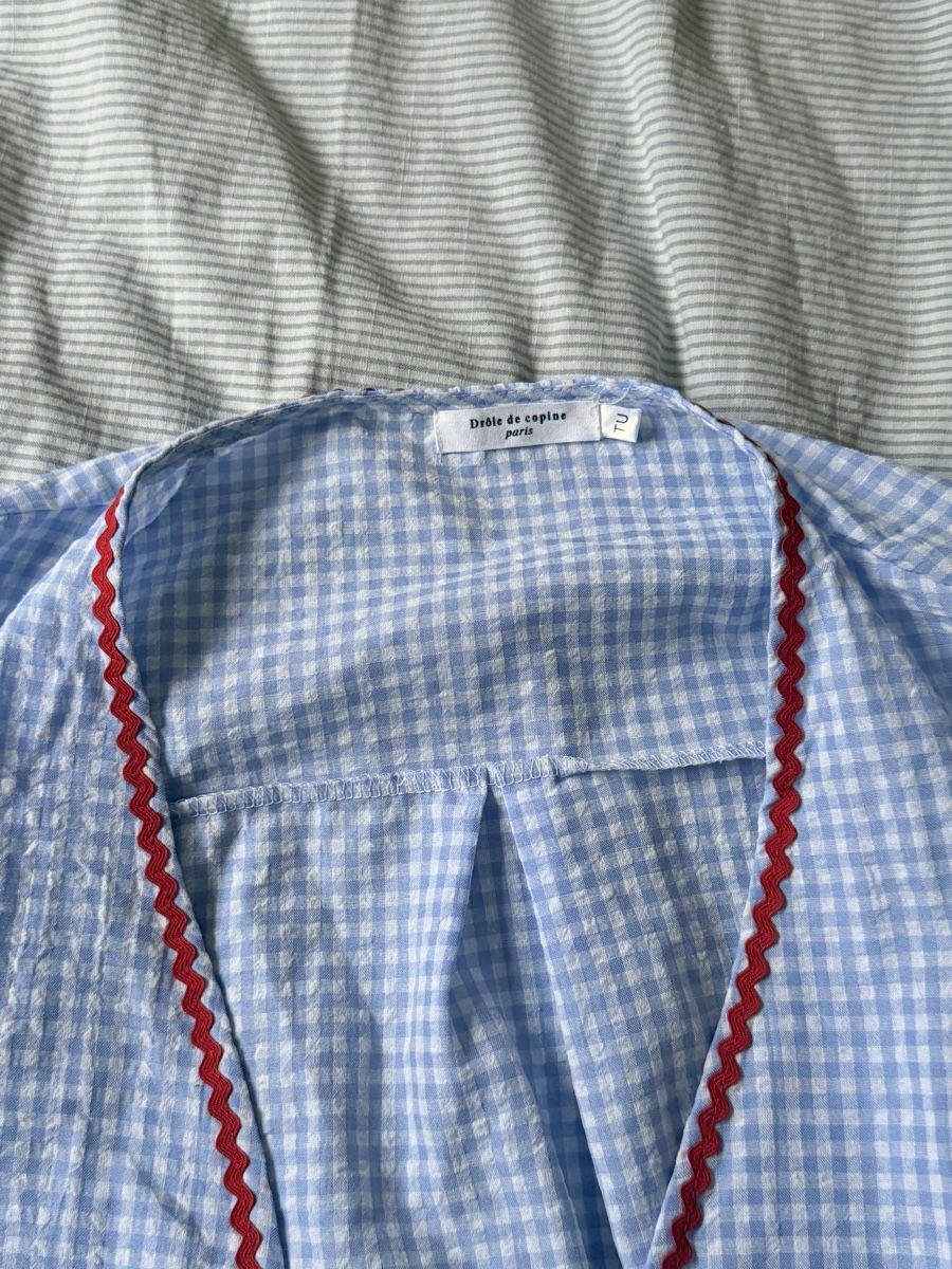 Camicette: Gingham Bluse mit Herzen – Nuovo (secondo la descrizione) da Neerach venduto da lar_tkp2 1