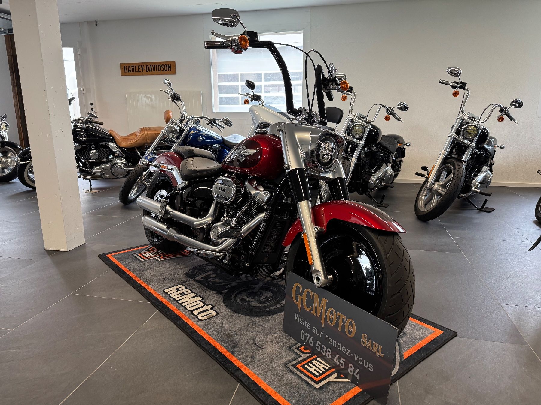 Harley-Davidson Chopper: Harley Davidson Fat Boy 114 LEASING POSSIBLE – Usato da Echallens venduto da HD90 4
