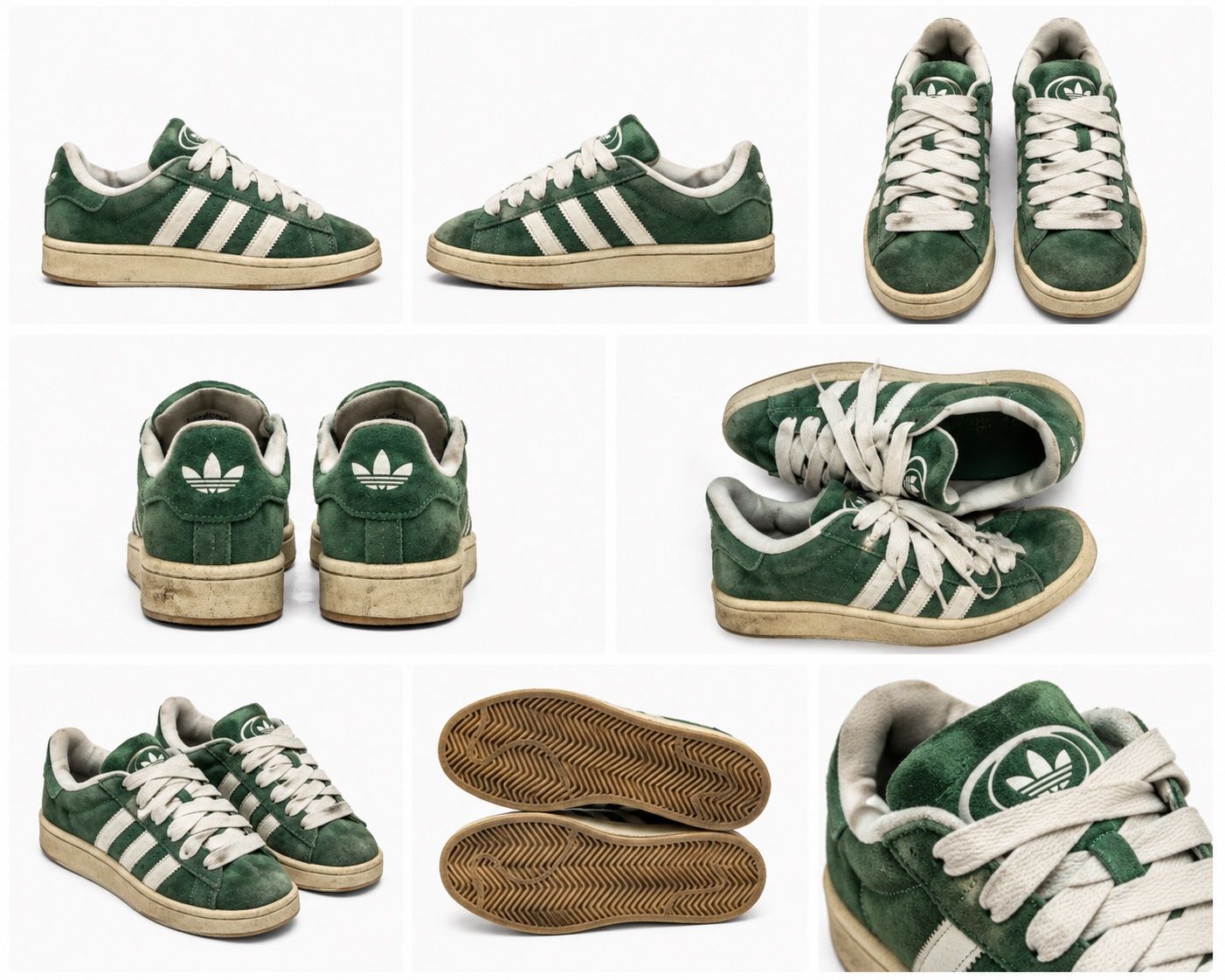 Adidas Scarpe da uomo: Adidas Campus Grün, Grösse 42 2/3 – Usato da Cham venduto da kuhnaguero